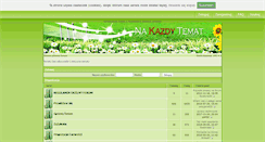 Desktop Screenshot of nakazdytemat.pl