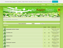 Tablet Screenshot of nakazdytemat.pl